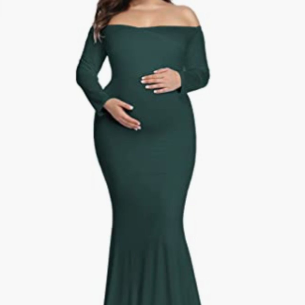 Maternity Long Maxi Dress